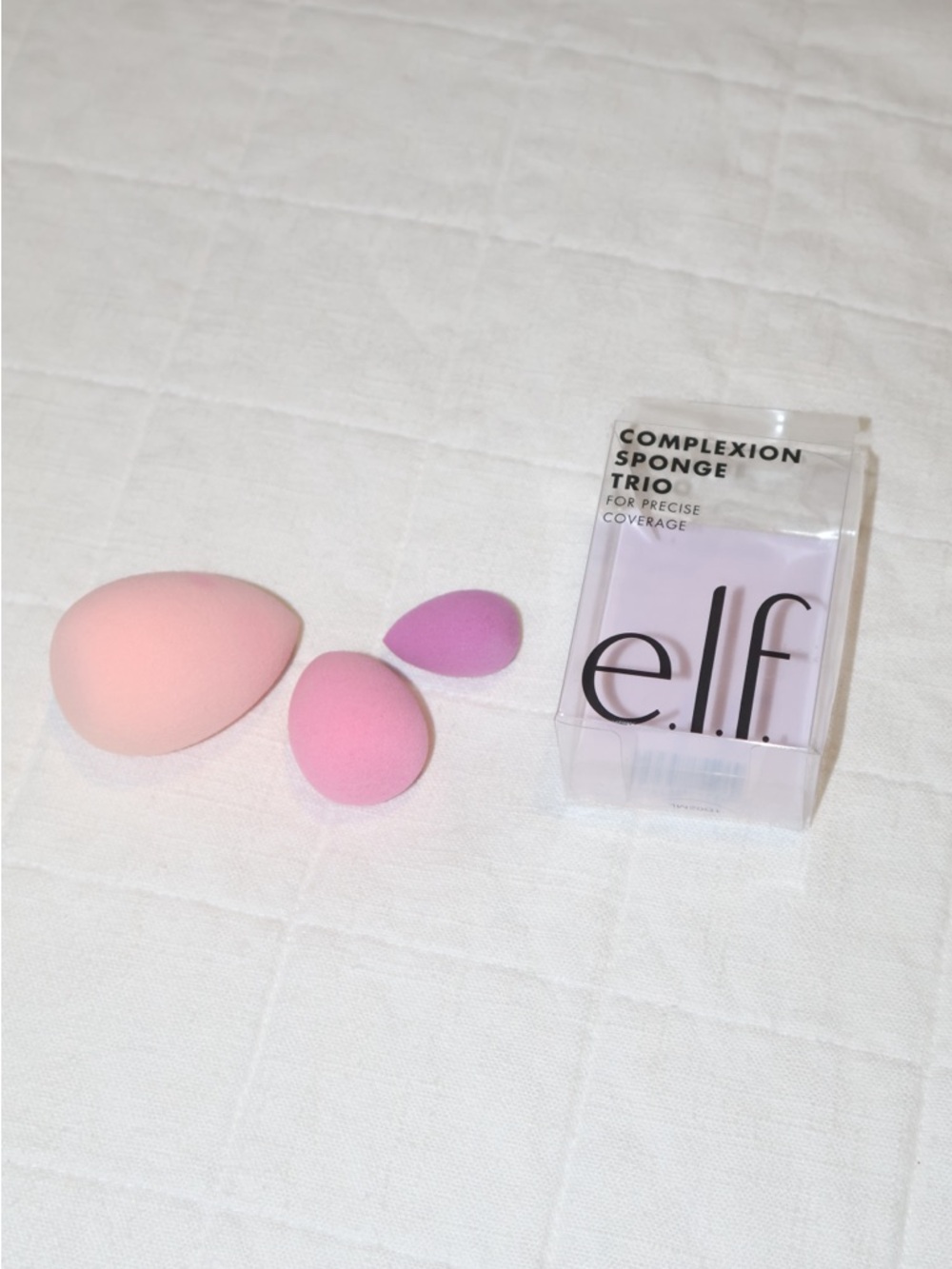 NWT: e.l.f. Complexion Sponge Trio - latex free